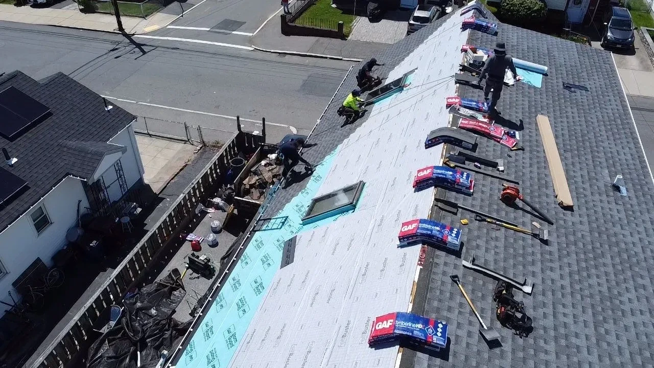 roofing project